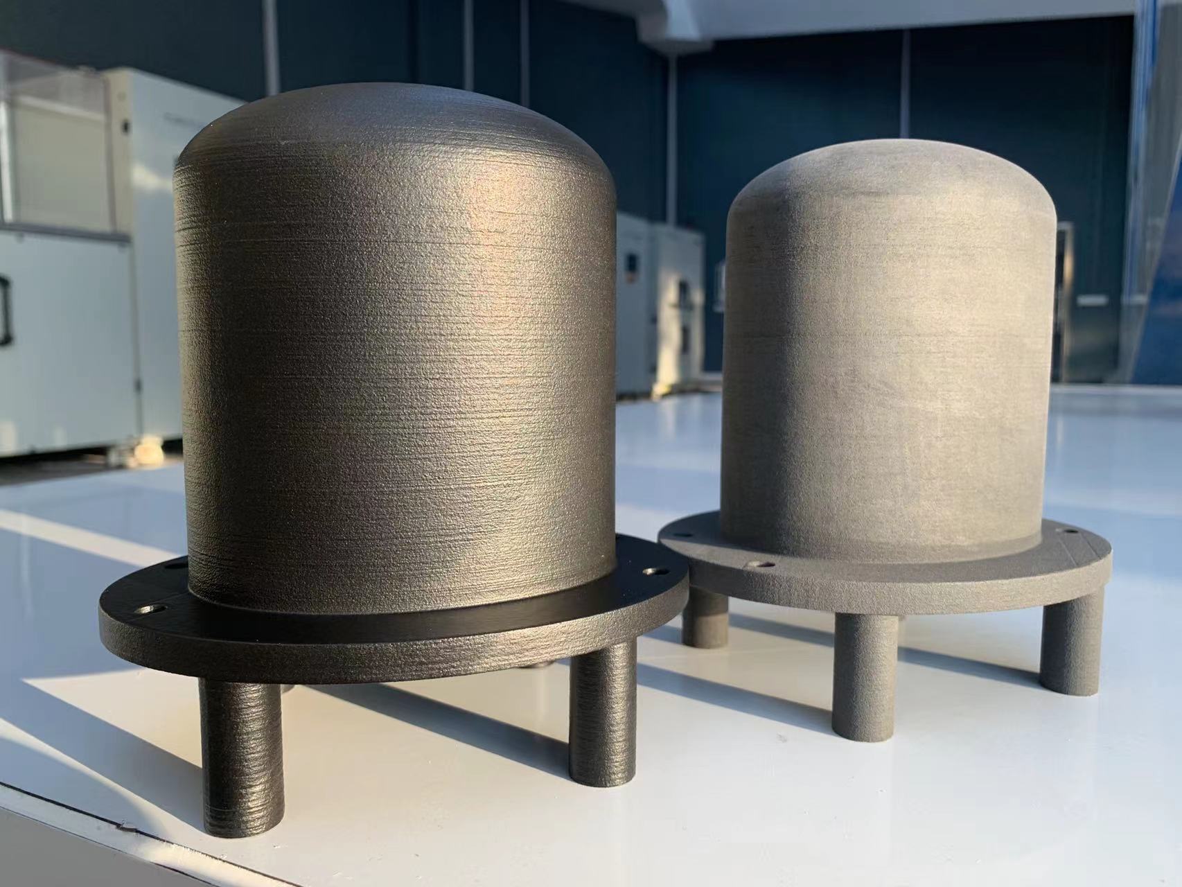 3D printed parts with carbon fiber reinforced nylon 12