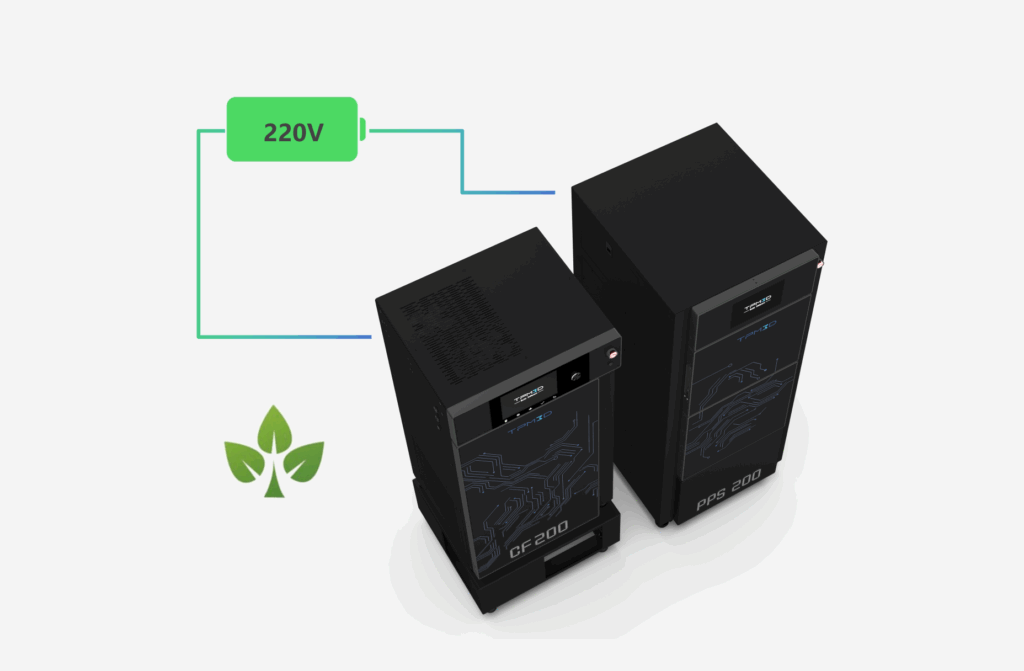 盈普CF200+PPS200專業級SLS 3D打印設備支持200V民用電壓